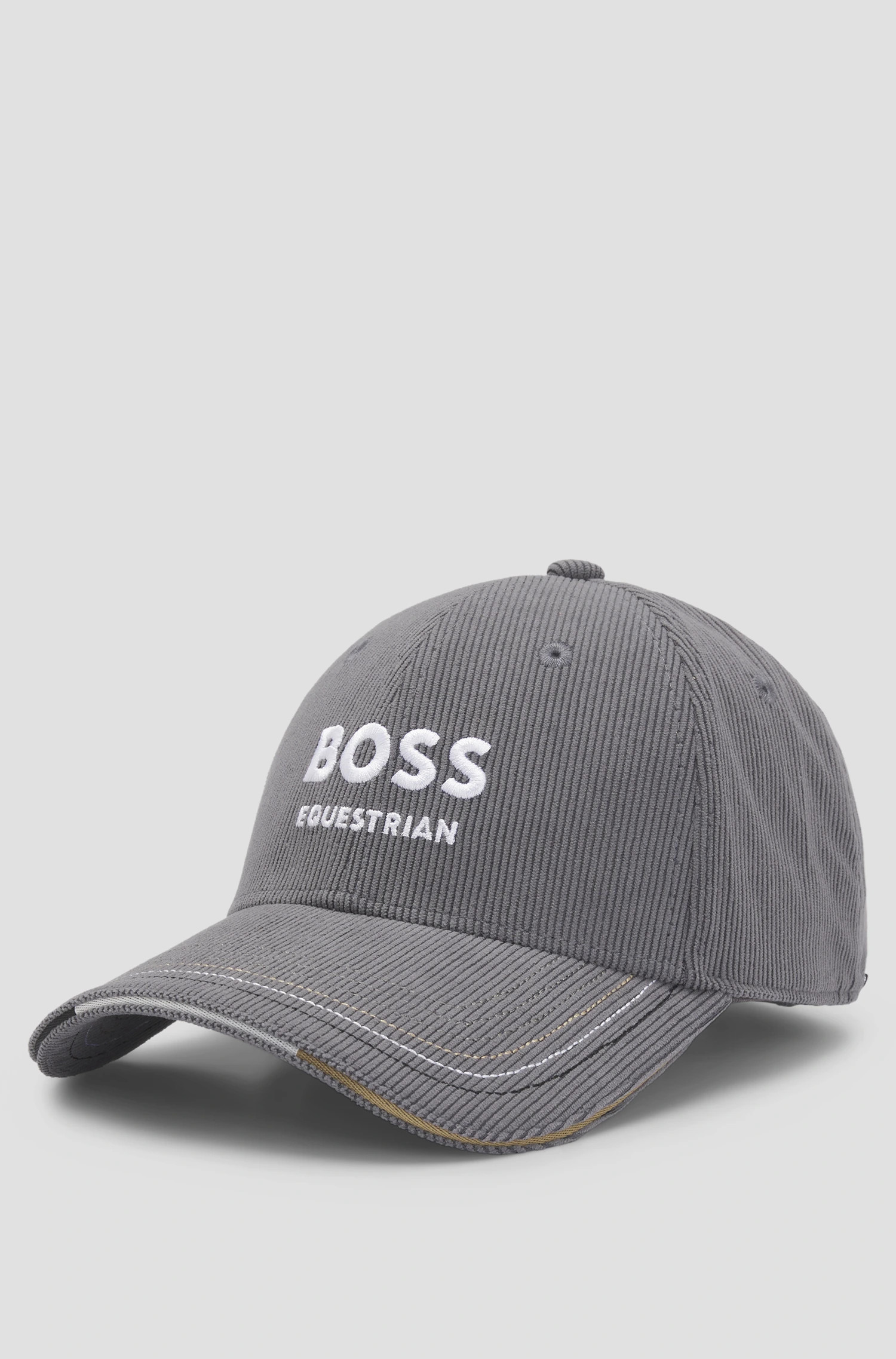 BOSS Equestrian Classic Cord Cap | Dark Grey BOSS Equestrian Classic Cord Cap | Dark Grey