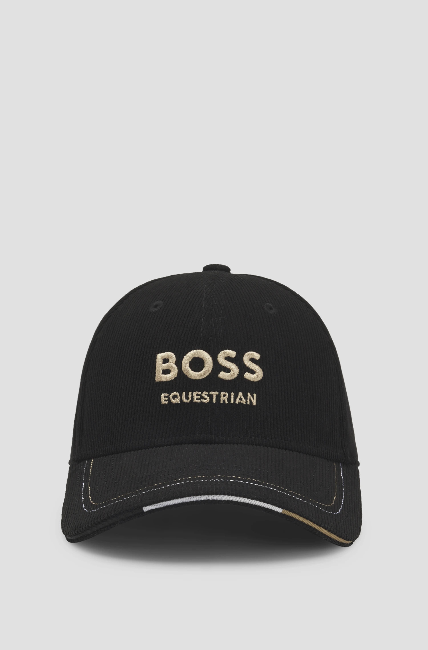 BOSS Equestrian Classic Cord Cap Black | Available Online Now BOSS Equestrian Classic Cord Cap Black | Available Online Now
