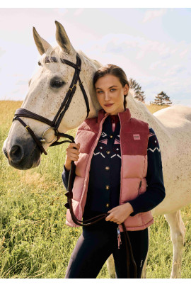 BOSS Equestrian Viola Waistcoat Rose Haze | Feminine & Warm BOSS Equestrian Viola Waistcoat Rose Haze | Feminine & Warm