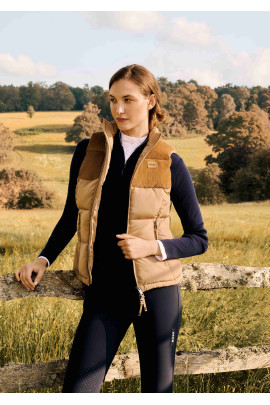 BOSS Equestrian Viola Bodywarmer Camel | Stijlvol & Functioneel BOSS Equestrian Viola Bodywarmer Camel | Stijlvol & Functioneel