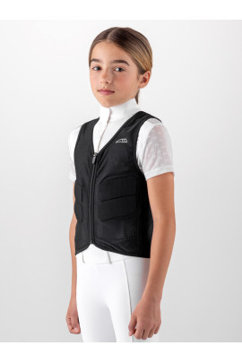 Equiline Rugbeschermer Xcudo Kind | Zwart