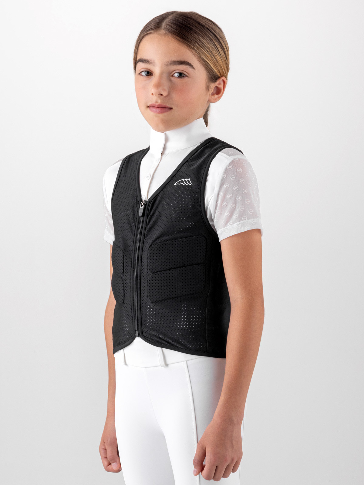 Equiline Rugbeschermer Xcudo Kind | Zwart Equiline Rugbeschermer Xcudo Kind | Zwart