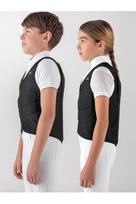 Equiline XCUDO - Body protector Kids Unisex | Black Equiline XCUDO - Body protector Kids Unisex | Black