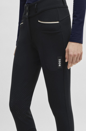 BOSS Equestrian Sky Captain Glitter Rijbroek | High Waist | Shop Nu BOSS Equestrian Sky Captain Glitter Rijbroek | High Waist | Shop Nu