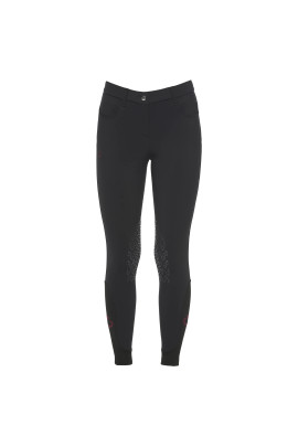 Cavalleria Toscana Black Color Grip Riding Breeches – Comfort & Performance Cavalleria Toscana Black Color Grip Riding Breeches – Comfort & Performance