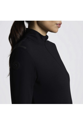 Jersey Fleece Half Zip Turtleneck – Zwart | Shop Cavalleria Toscana Jersey Fleece Half Zip Turtleneck – Zwart | Shop Cavalleria Toscana