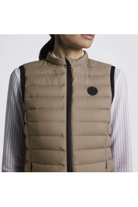 Cavalleria Toscana Bodywarmer walnoot | Elegant & Technisch Damesmodel Cavalleria Toscana Bodywarmer walnoot | Elegant & Technisch Damesmodel
