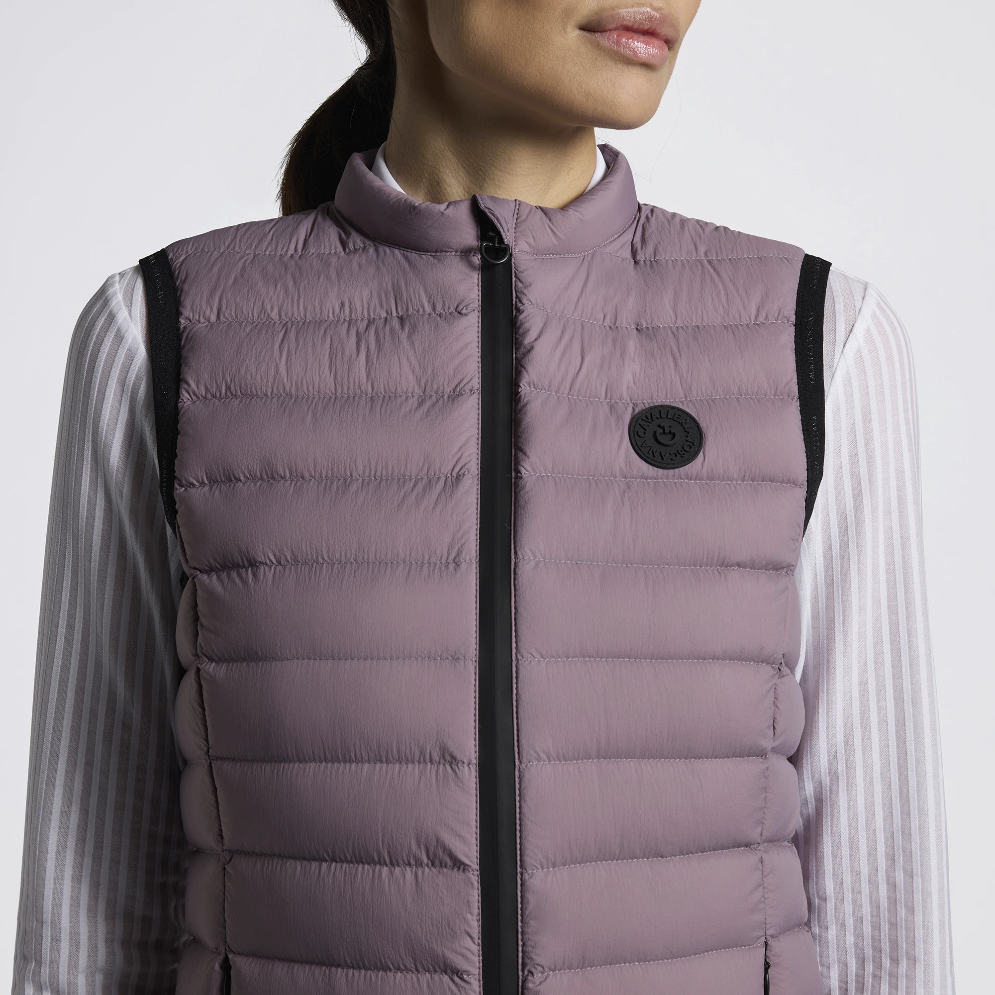 Cavalleria Toscana Vest Old Rose | Shop the Lightweight Favourite