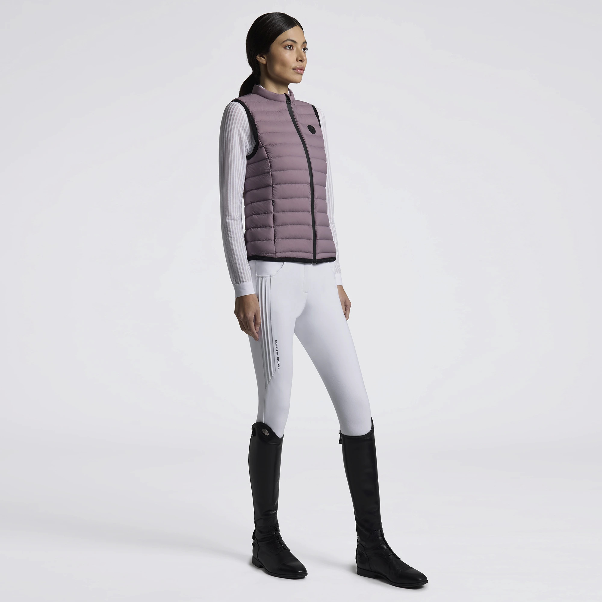 Cavalleria Toscana Women's Lightweight Technical Vest | Grape Shake