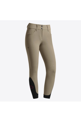 Cavalleria Toscana American Dames Rijbroek Knie Grip | Walnut