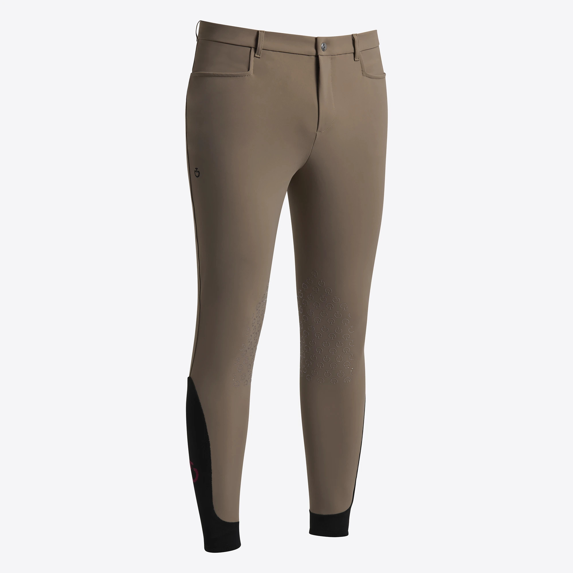 Cavalleria Toscana Men's Riding Breeches Knee Grip | Walnut Cavalleria Toscana Men's Riding Breeches Knee Grip | Walnut