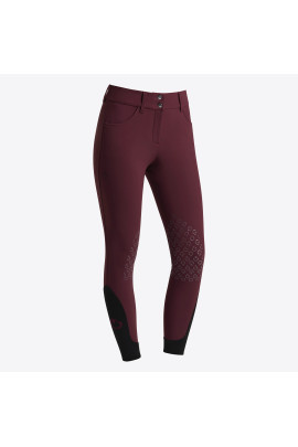 Cavalleria Toscana American Dames Rijbroek Knie Grip | Bordeaux