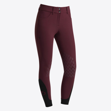 Cavalleria Toscana American Dames Rijbroek Knie Grip | Bordeaux Cavalleria Toscana American Dames Rijbroek Knie Grip | Bordeaux