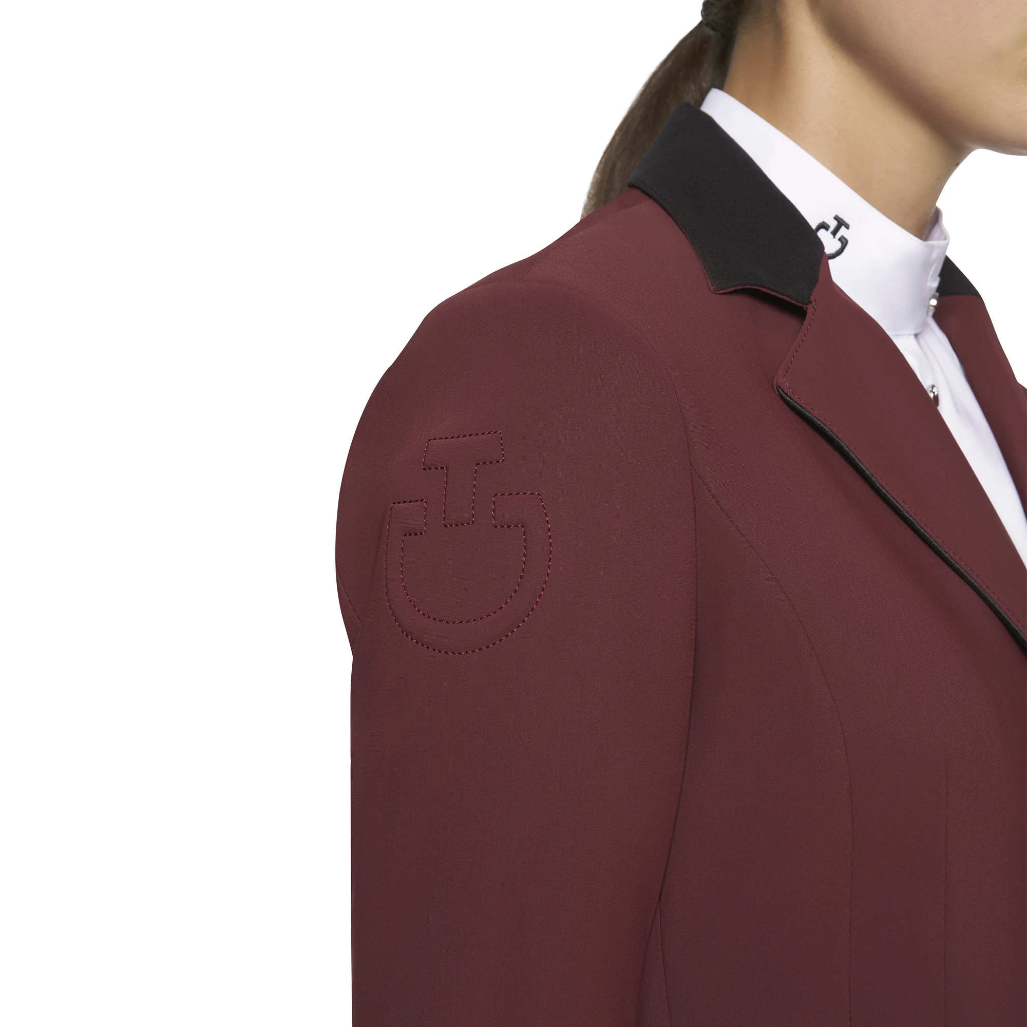 Cavalleria Toscana GP Zip Riding Jacket Cherry Burgundy Red | Shop Now Cavalleria Toscana GP Zip Riding Jacket Cherry Burgundy Red | Shop Now