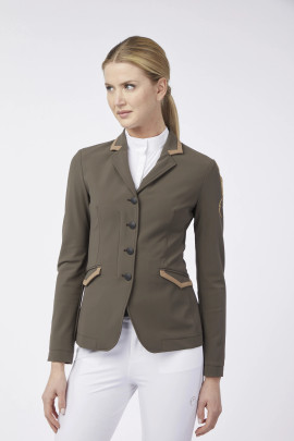 Vestrum Alessandria TK Dames Wedstrijdjasje | Bruin / Corten