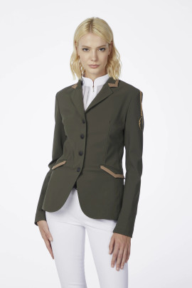Vestrum Alessandria TK Dames Wedstrijdjasje | Oliva Scuro / Corten