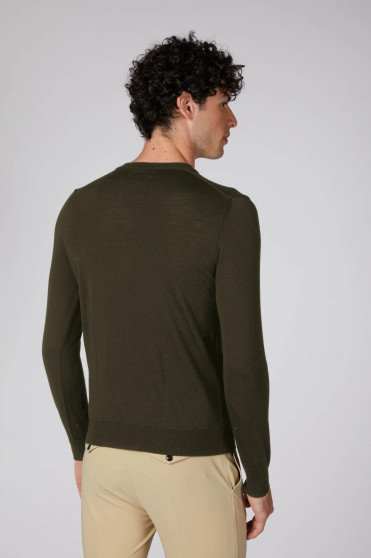 Vestrum Istanbul V-Neck Pullover – Oliva Scuro | Stylish Men’s Knitwear Vestrum Istanbul V-Neck Pullover – Oliva Scuro | Stylish Men’s Knitwear