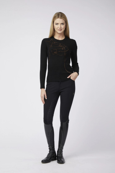 Vestrum Oulu Women's Knitwear Sweater | Black Vestrum Oulu Women's Knitwear Sweater | Black