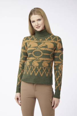 Vestrum Ansan Women's Turtleneck | Oliva Scuro