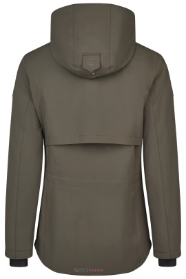 Shop Pikeur Waterproof Jacket Deep Khaki | Waterproof & Breathable | Perfect for Active Riders Shop Pikeur Waterproof Jacket Deep Khaki | Waterproof & Breathable | Perfect for Active Riders