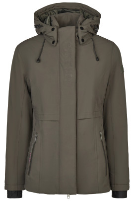 Shop Pikeur Waterproof Jacket Deep Khaki | Waterproof & Breathable | Perfect for Active Riders Shop Pikeur Waterproof Jacket Deep Khaki | Waterproof & Breathable | Perfect for Active Riders