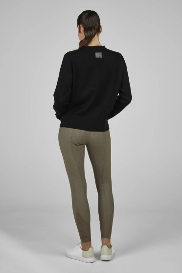 Shop Pikeur Knitted Pullover | Zwarte Merinowollen Trui | Comfort & Stijl in Eén Shop Pikeur Knitted Pullover | Zwarte Merinowollen Trui | Comfort & Stijl in Eén