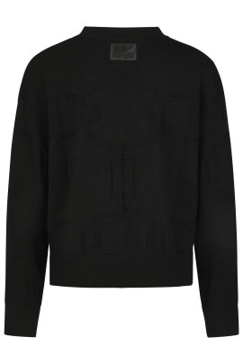 Shop Pikeur Knitted Pullover | Black Merino Wool Sweater | Soft Warmth & Style Shop Pikeur Knitted Pullover | Black Merino Wool Sweater | Soft Warmth & Style