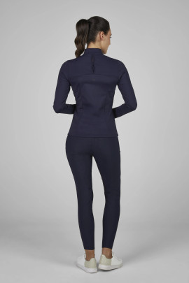 Koop Pikeur Zip Shirt Night Blue | Elegant & Functioneel | Selection Collectie Koop Pikeur Zip Shirt Night Blue | Elegant & Functioneel | Selection Collectie