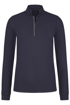 Koop Pikeur Zip Shirt Night Blue | Elegant & Functioneel | Selection Collectie Koop Pikeur Zip Shirt Night Blue | Elegant & Functioneel | Selection Collectie