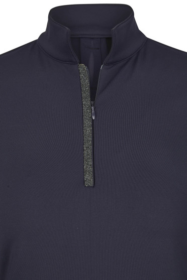 Koop Pikeur Zip Shirt Night Blue | Elegant & Functioneel | Selection Collectie Koop Pikeur Zip Shirt Night Blue | Elegant & Functioneel | Selection Collectie