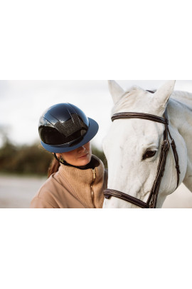 KASK Kooki Lady Matt With Swarovski Black