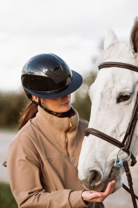 KASK Kooki Lady Glossy With Swarovski Black | Now Available