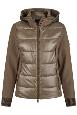 Pikeur Selection Women's Hybrid Softshell Jacket | Slate Brown