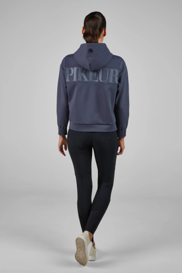 Pikeur Athleisure Hoodie | Sporty Essential in Jeans Blue | Order Now Pikeur Athleisure Hoodie | Sporty Essential in Jeans Blue | Order Now