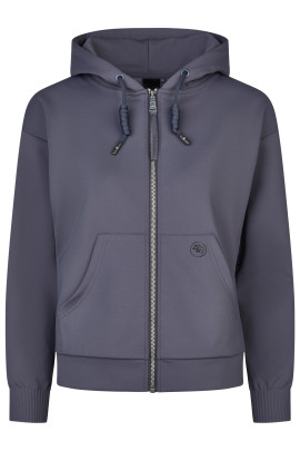Pikeur Athleisure Hoodie | Sportieve Basic in Jeansblauw | Bestel Nu Pikeur Athleisure Hoodie | Sportieve Basic in Jeansblauw | Bestel Nu