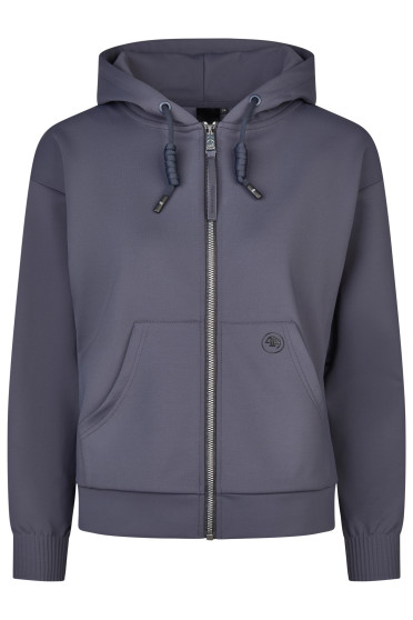 Pikeur Athleisure Hoodie | Sportieve Basic in Jeansblauw | Bestel Nu Pikeur Athleisure Hoodie | Sportieve Basic in Jeansblauw | Bestel Nu