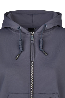 Pikeur Athleisure Hoodie | Sportieve Basic in Jeansblauw | Bestel Nu Pikeur Athleisure Hoodie | Sportieve Basic in Jeansblauw | Bestel Nu