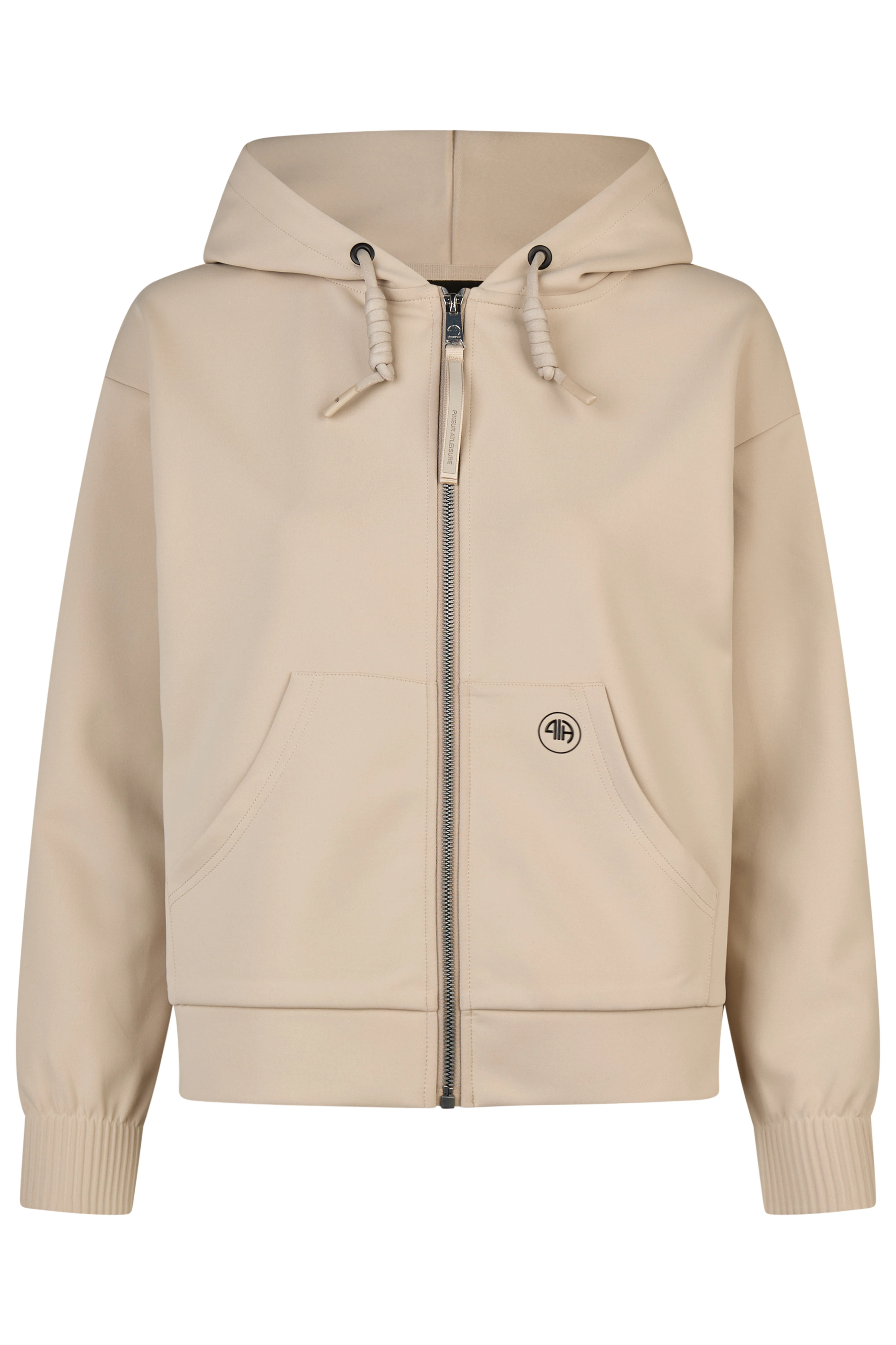Pikeur Athleisure Hoodie | Comfort en Stijl in Beige | Shop Nu Pikeur Athleisure Hoodie | Comfort en Stijl in Beige | Shop Nu