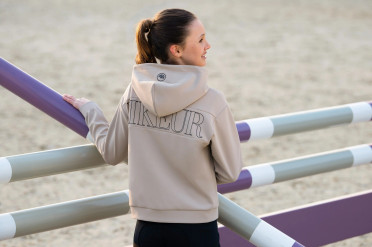 Pikeur Athleisure Hoodie | Comfort and Style in Beige | Shop Now Pikeur Athleisure Hoodie | Comfort and Style in Beige | Shop Now