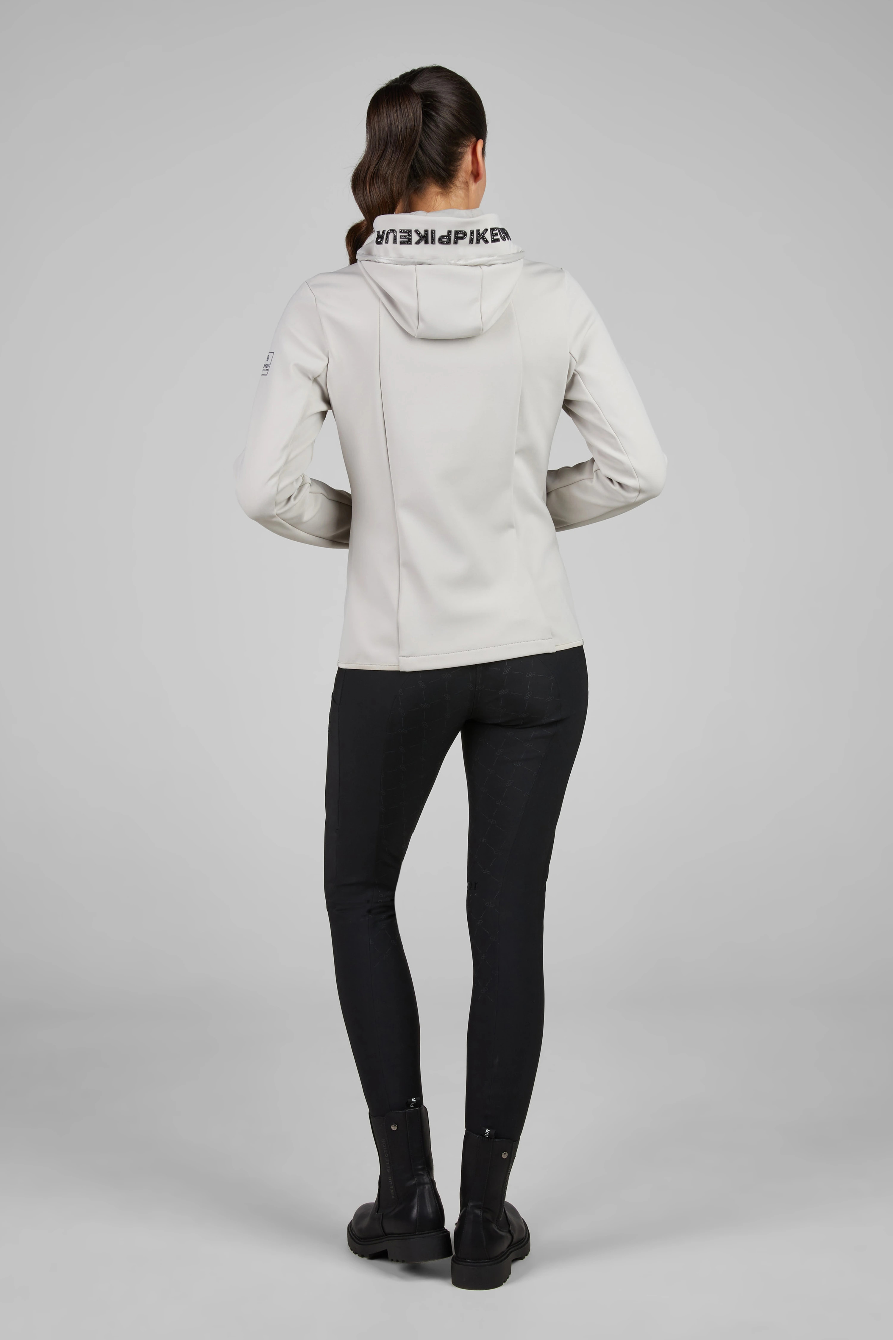 Shop Pikeur Fleece Jacket | Pale Grey | Stylish Comfort for Chilly Days Shop Pikeur Fleece Jacket | Pale Grey | Stylish Comfort for Chilly Days