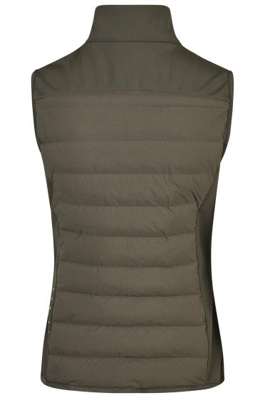 Shop Pikeur Hybrid Bodywarmer Deep Khaki | Stretch & Water Repellent | Comfortable and Stylish Shop Pikeur Hybrid Bodywarmer Deep Khaki | Stretch & Water Repellent | Comfortable and Stylish