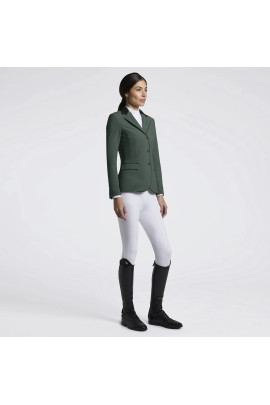 Cavalleria Toscana Dames Wedstrijdjasje Zip | Jungle Green