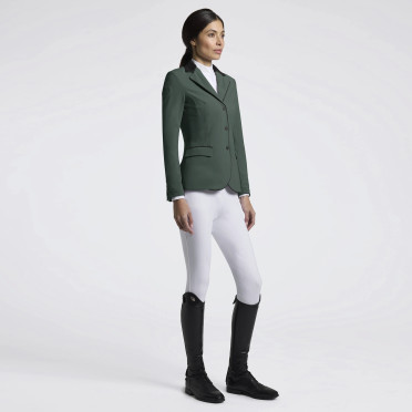 Cavalleria Toscana Dames Wedstrijdjasje Zip | Jungle Green Cavalleria Toscana Dames Wedstrijdjasje Zip | Jungle Green