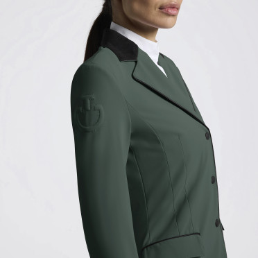 Cavalleria Toscana GP Zip Riding Jacket Green | Sporty & Elegant Cavalleria Toscana GP Zip Riding Jacket Green | Sporty & Elegant