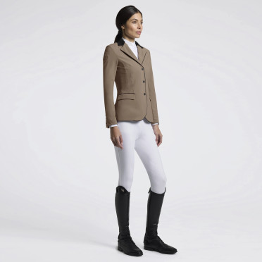 Cavalleria Toscana Dames Wedstrijdjasje Zip | Walnut Cavalleria Toscana Dames Wedstrijdjasje Zip | Walnut