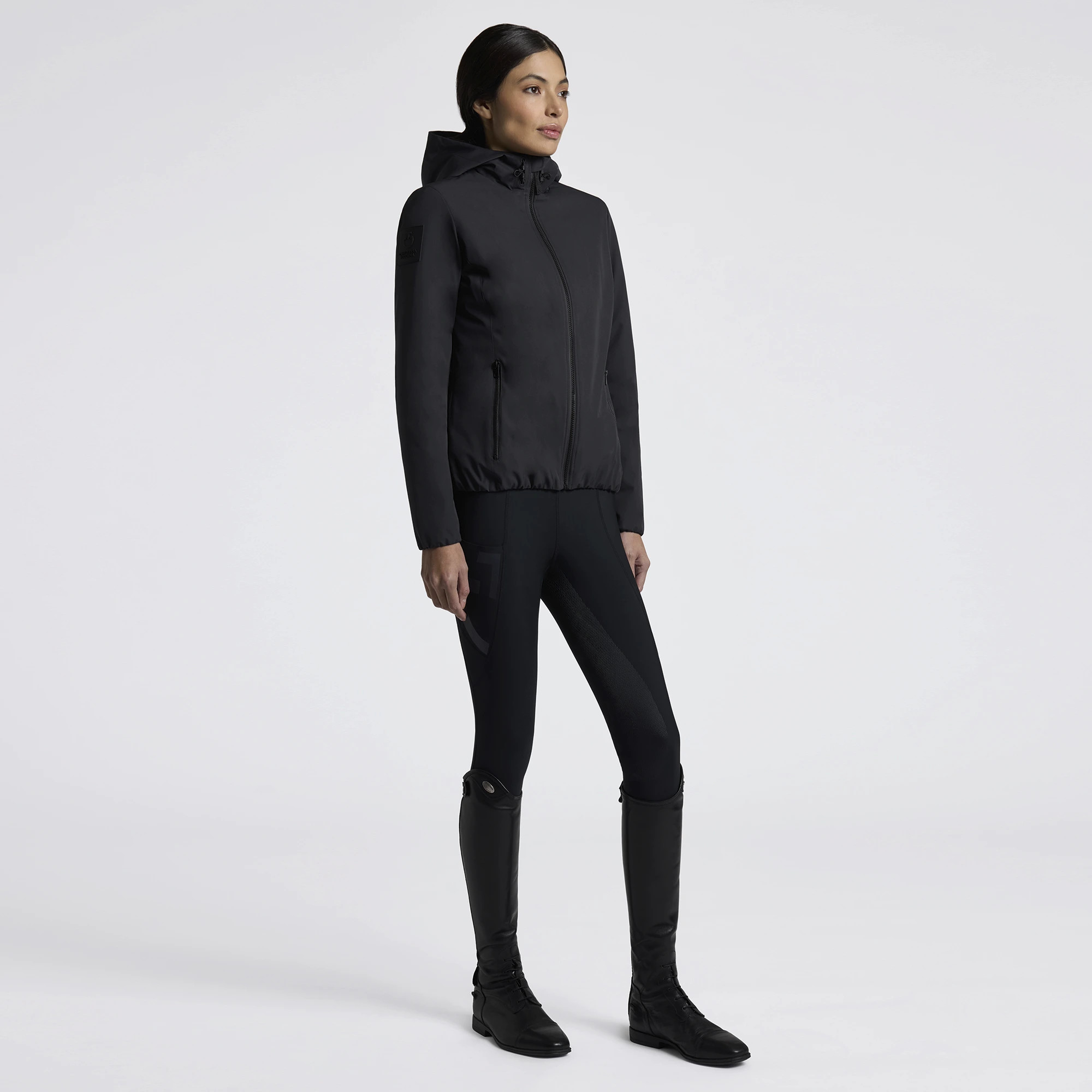 Cavalleria Toscana Dames Padded Nylon Bomber Jas | Navy Cavalleria Toscana Dames Padded Nylon Bomber Jas | Navy