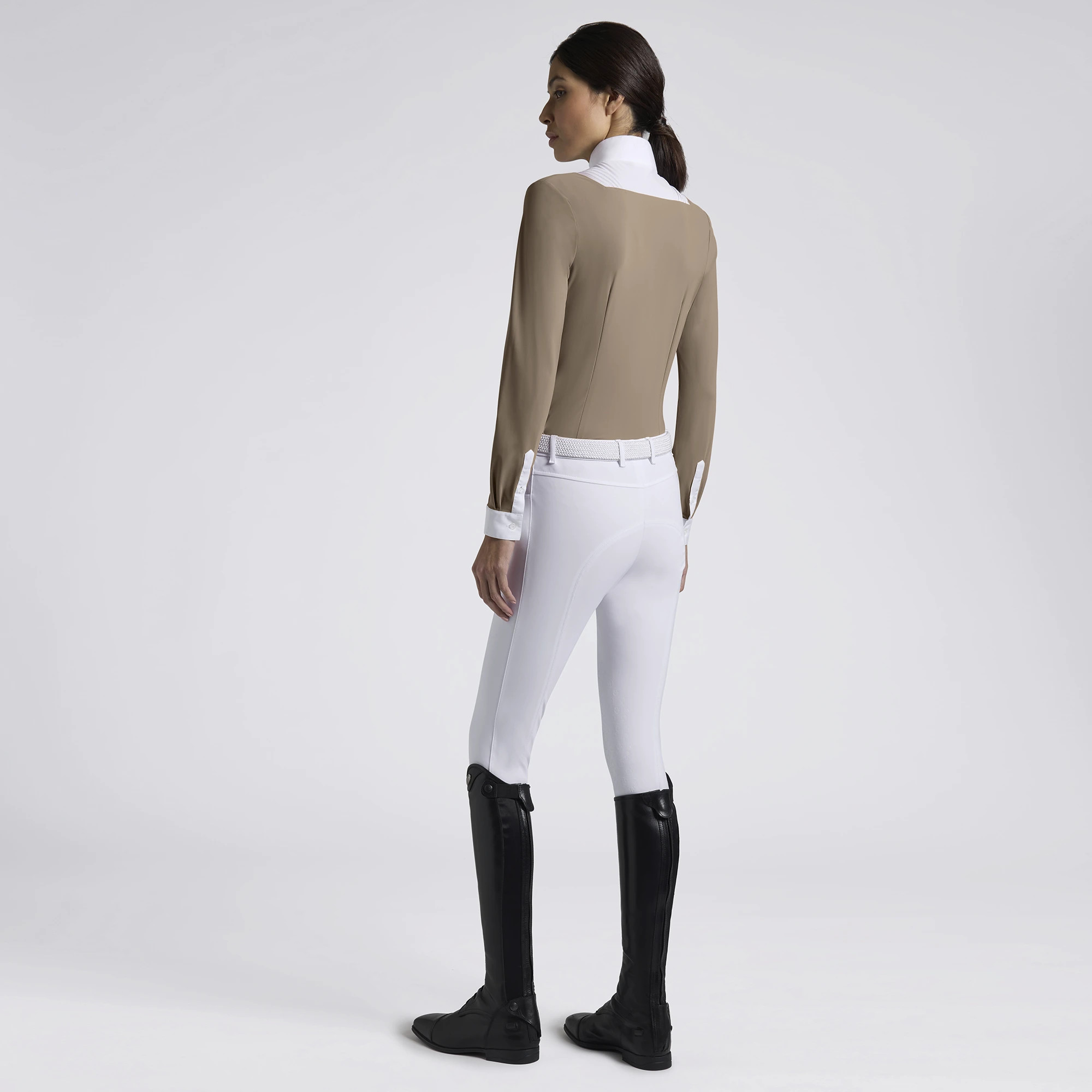 Cavalleria Toscana American Wedstrijdshirt Lange Mouw walnoot Beige – Shop Nu Cavalleria Toscana American Wedstrijdshirt Lange Mouw walnoot Beige – Shop Nu