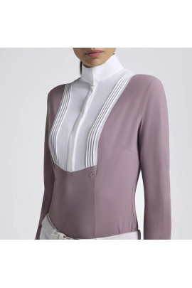 Cavalleria Toscana Dusty Rose Hunter Shirt with Pleated Insert – Shop Now Cavalleria Toscana Dusty Rose Hunter Shirt with Pleated Insert – Shop Now