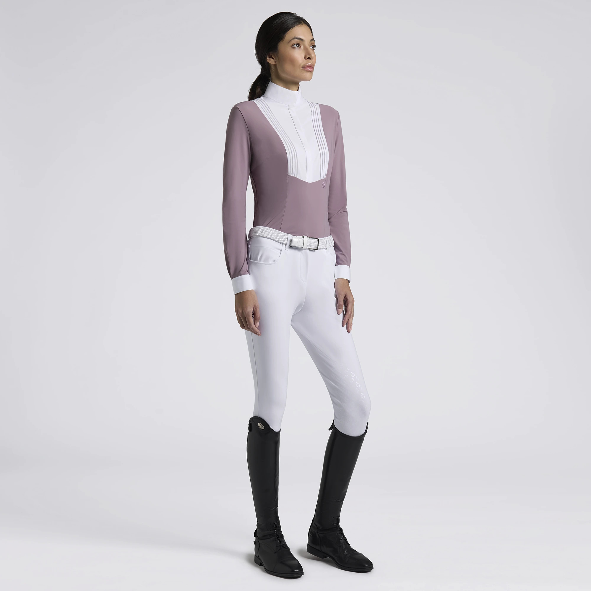 Cavalleria Toscana Women's Competition Shirt | Grape Shake Cavalleria Toscana Women's Competition Shirt | Grape Shake