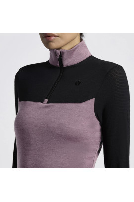Cavalleria Toscana Trainingsshirt – Tech Wool Zwart grape shake | Shop Nu Cavalleria Toscana Trainingsshirt – Tech Wool Zwart grape shake | Shop Nu